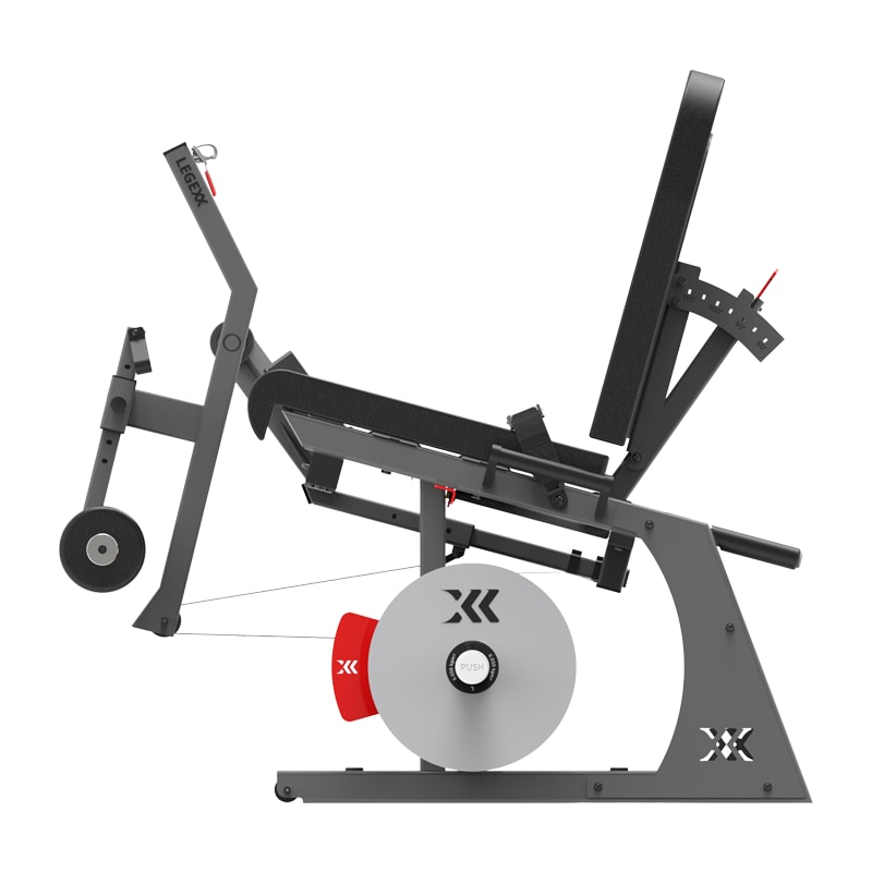 Exxentric LegExx Flywheel Leg Extension Machine | Rogue Fitness